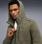 Толстовка мужская Puma Tech Full-Zip Olive 634415-81