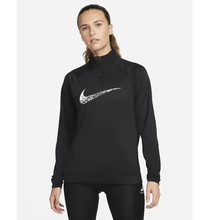 Олимпийка женская Nike Dri-Fit Swoosh Run Black Dm7769-010