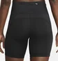 Шорти жіночі Nike Tight Mid-Rise Ribbed-Panel Running Shorts With Pockets Black DX2951-010