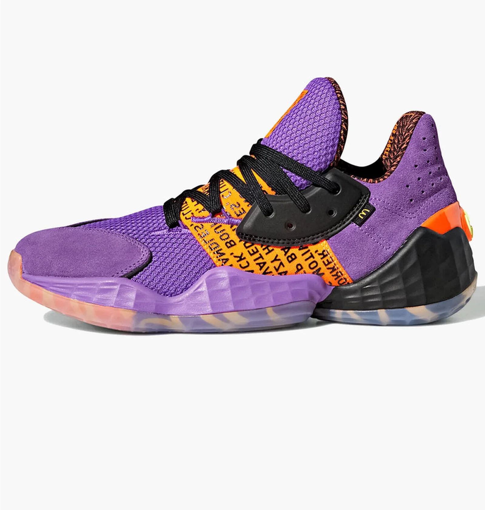 ᐉ Кросівки чоловічі Adidas Harden Vol. 4 McdonaldS Violet FX2084
