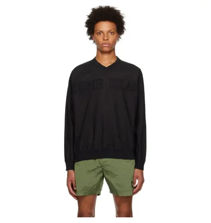 Свитшот мужской Stone Island Sweatshirt Black 781511905-V0029