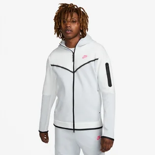 Толстовка мужская Nike Sportswear Tech Fleece Full-Zip Hoodie White DV0537-121