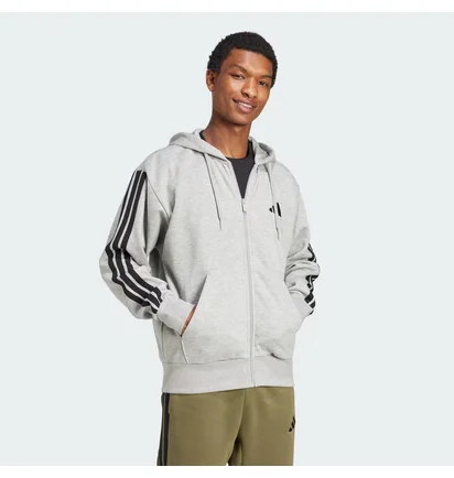 Спортивный костюм мужской Adidas Essentials 3-Stripes Grey JD1865__JE6335