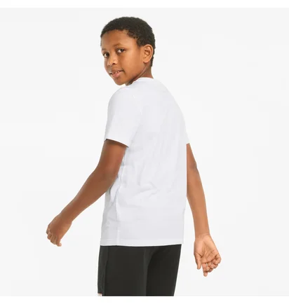 Футболка детская Puma Alpha Graphic Youth Tee White 847292-02