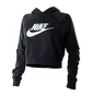 Худи женское Nike W Nsw Essntl Flc Gx Crop Hdy Black CJ6327-010