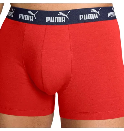 Трусы мужские Puma Everyday (2 шт) Red/Grey 701232894-003