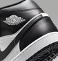 Кроссовки мужские Air jordan 1 Mid MenS Shoes Black/White DQ8426-010