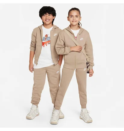 Спортивный костюм детский Nike Sportswear Club Fleece Tracksuit Beige FD3114-247