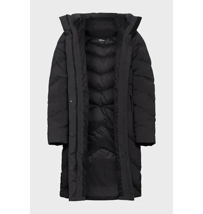 Пуховик жіночий Jack Wolfskin Marienplatz Black 1206971-6000
