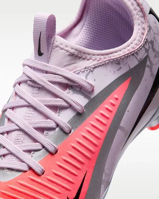 Бутсы детские Nike Phantom 6 Low Academy Metallic/Pink IF6944-600