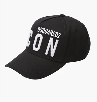 Кепка мужская Dsquared2 Icon Cap White Logo Black BCM041205C00001
