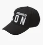 Кепка чоловіча Dsquared2 Icon Cap White Logo Black BCM041205C00001