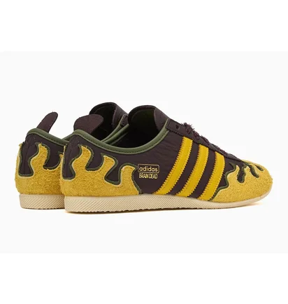 Кросівки чоловічі Adidas X Brain Dead Japan Lo Brown/Yellow JQ6789