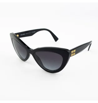 Солнцезащитные очки женские MIU MIU Grey/Black 04YS-1AB5D1-54