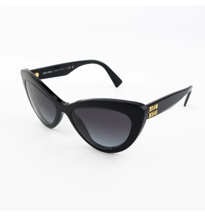 Солнцезащитные очки женские MIU MIU Grey/Black 04YS-1AB5D1-54