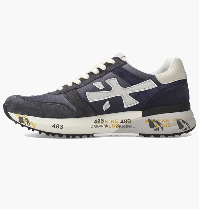 Кроссовки мужские Premiata Mick Var.7209 Blue MICK-7209