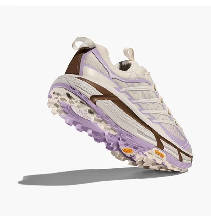 Кроссовки унисекс Hoka Mafate Three2 Beige/Violet 1175490-ASF