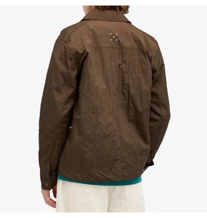 Ветровка мужская Pop Trading Company Boxer Brown POPAW24-03-001