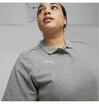 Поло женское Puma Teamfinal Casuals Polo Wmn Grey 658537-33