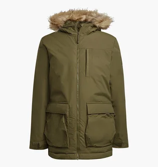 Парка мужская Adidas Utilitas Hooded Parka Olive GT1700
