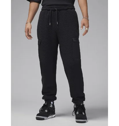 Штаны мужские Air Jordan Flight High-Pile Fleece Black FV7450-010