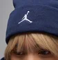 Шапка унісекс Air Jordan Peak Satin Lined Beanie Blue HJ3224-410
