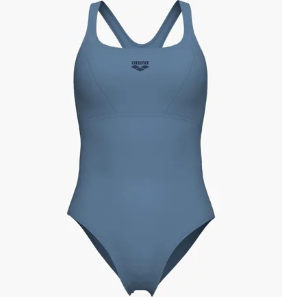 Купальник женский Arena Solid Swimsuit Control Pro Bac Blue 005910-550