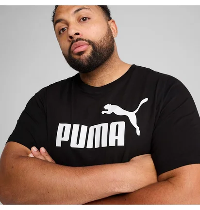 Футболка чоловіча Puma Essentials No. 1 Logo Tee Men Black 682532-01
