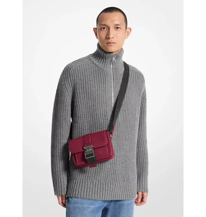 Сумка мужская Michael Kors Pebbled Red 33F4LHDM2L