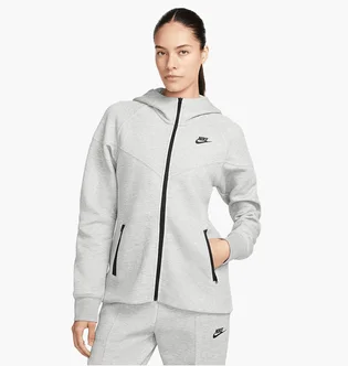 Толстовка жіноча Nike Sportswear Tech Fleece Windrunner Full-Zip Hoodie Grey FB8338-063