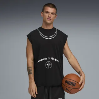 Футболка чоловіча Puma Swish N Ink Oversized Cut Off Black 634663-01