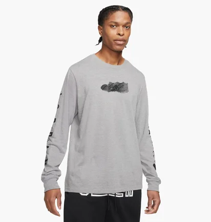 Лонгслив мужской Air Jordan Jumpman Flight Long-Sleeve T-Shirt Grey DA9881-091