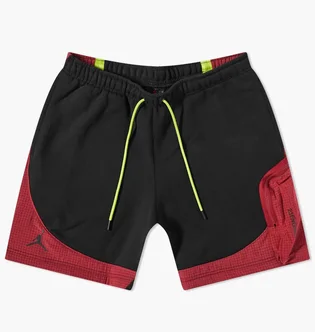 Шорти чоловічі Air Jordan 23 Engineered Sweat Short Black/Red DJ0234-010