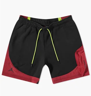 Шорты мужские Air Jordan 23 Engineered Sweat Short Black/Red DJ0234-010