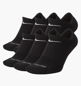 Носки унисекс Nike Everyday Black (6 пар) SX7675-010