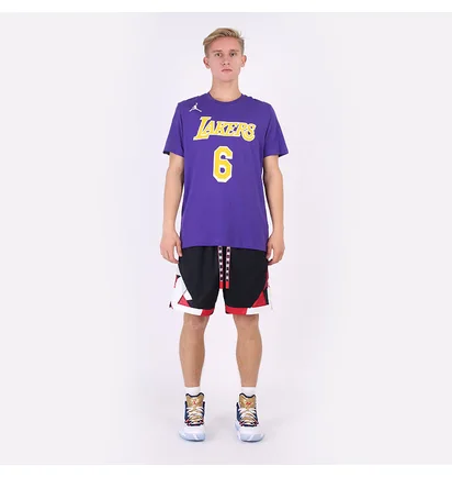 Футболка мужская Nike Nba Los Angeles Lakers Statement Edition Lebron James Violet CV9986-557