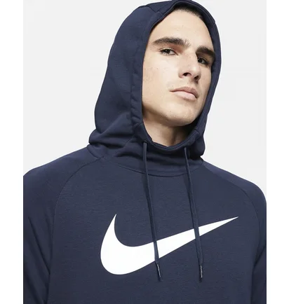 Худи мужское Nike Dri-Fit Swoosh Blue CZ2425-451