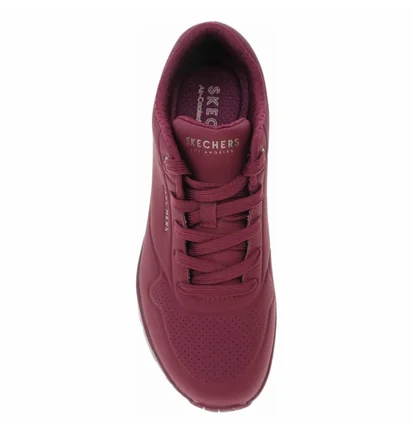 Кросівки жіночі Skechers Uno Stand On Air Plum Bordo 73690-PLUM