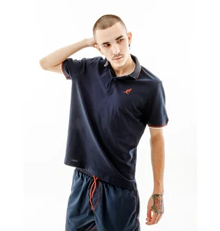 Поло мужское AUSTRALIAN 2-Stripe Pique Polo - R-Fit Blue LSUPO0005-200C