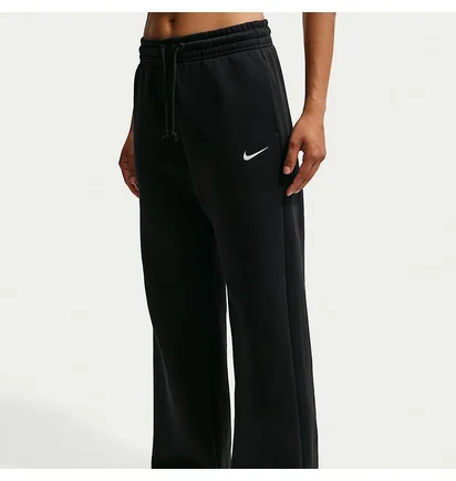 Штани жіночі Nike Sportswear Phoenix Fleece High-Waisted Wide-Leg Pants Black IH1011-010