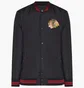 Бомбер мужской 47 Brand Nhl Chicago Blackhawks Core Po Black 570568JK-FS