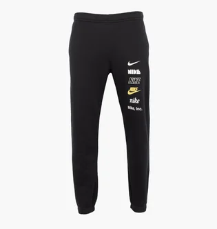 Штаны мужские Nike Club Bb Logo Pant Black DX0795-010