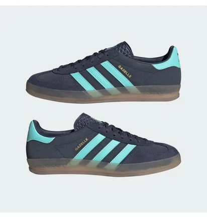 Кроссовки унисекс Adidas Gazelle Indoor Blue JI2587