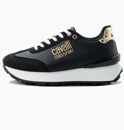 Кроссовки женские Cavalli Class Sport Grey/Black CW8638
