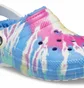 Тапочки унисекс CROCS Classic Lined Tie-Dye Clog Multi 206341-4SO