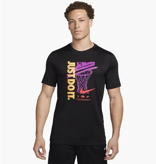 Футболка чоловіча Nike Dri-Fit Basketball T-Shirt Black FZ8085-010
