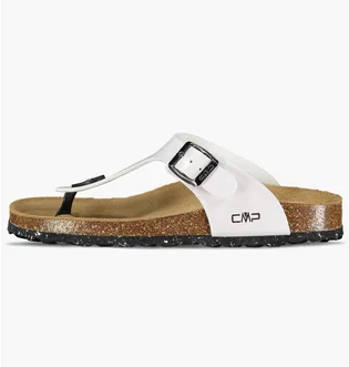 Тапочки женские Cmp Eco Mymosa Wmn Flip Flop White/Brown 3Q91036-A001
