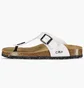 Тапочки женские Cmp Eco Mymosa Wmn Flip Flop White/Brown 3Q91036-A001
