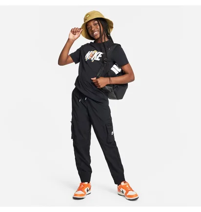 Футболка детская Nike K Nsw Tee Football Ball Fa23 Black FD3971-010