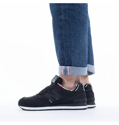 Кроссовки мужские New Balance 574 Classic Black Ml574Gyh